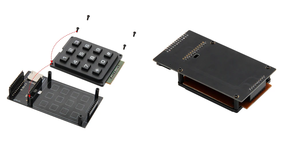 ® LNURLPoS T-Display Keyboard Kit ESP32 Wireless Module 1.14 Inch LCD Display Co