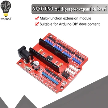 

Free shipping NANO and UNO multi-purpose expansion board for arduino nano 3.0 WAVGAT