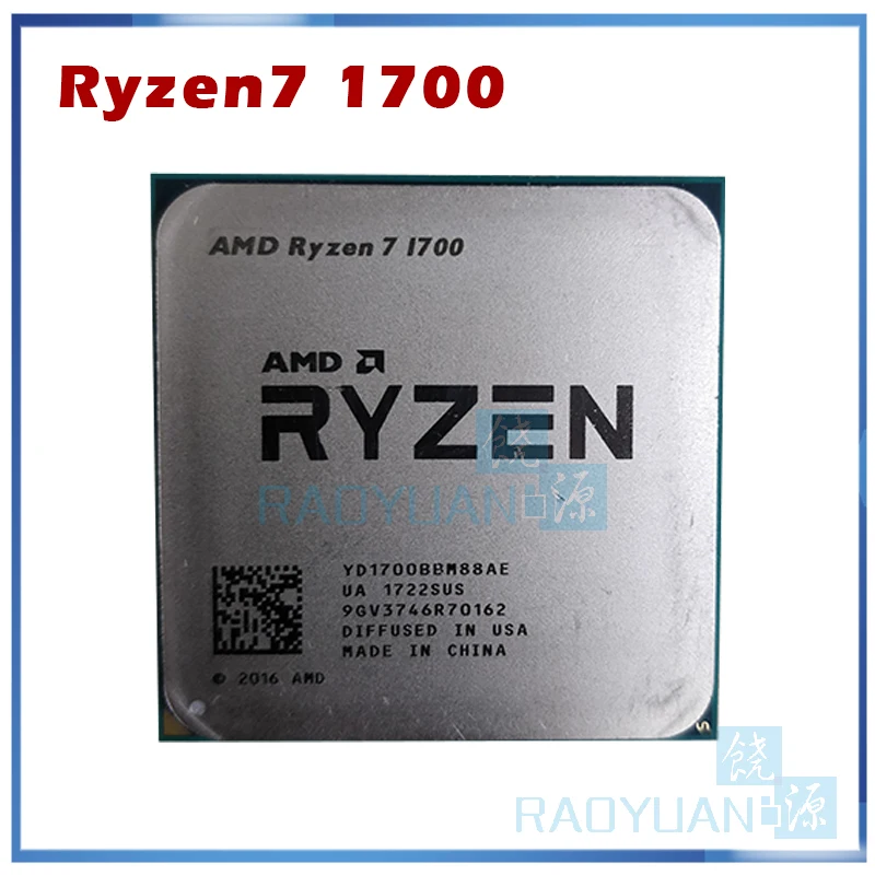Процессор AMD Ryzen 7 1700 8-ядерный ГГц разъем AM4 65 Вт | Компьютеры и офис