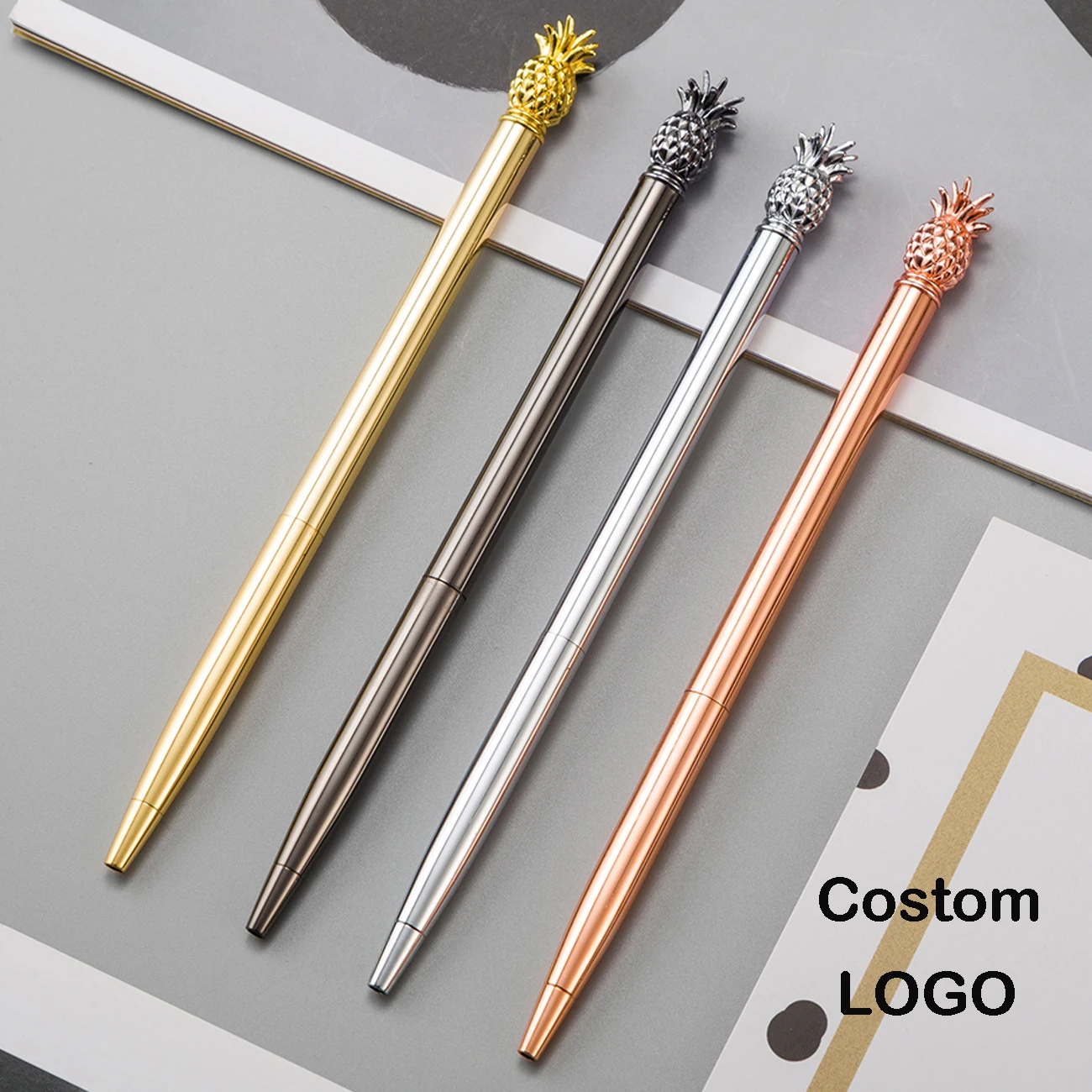 

Metal Ballpoint Pen Promotional Gifts Crystal Pen Luxury Customized Logo Ballpoint Pen Wedding Birthday Gift Engraved Name