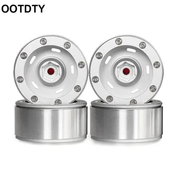 

4Pcs Metal1.9 inch Wheels Rims for 1/10 RC Crawler Axial SCX10 II 90046 TRX-4 D90 RC Car Spare Parts