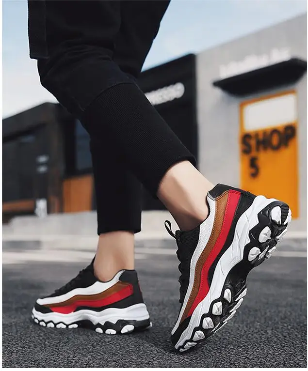 Зимние мужские уличные кроссовки zapatillas Мужская обувь хип хоп air mesh Повседневная обувь