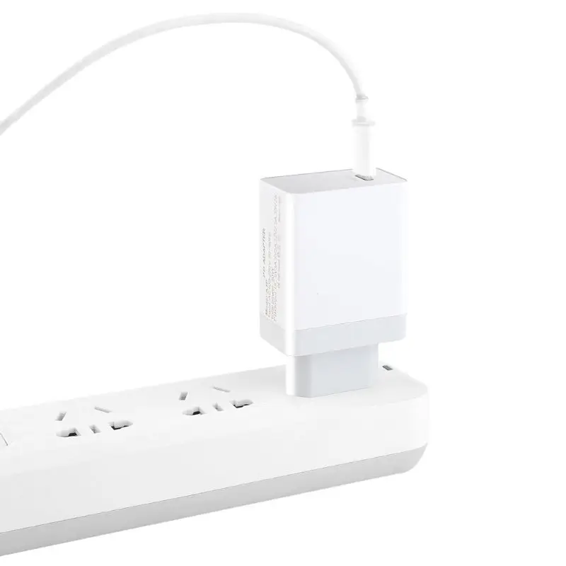 1 шт. 30 Вт usb type-C USB-C PD мобильный телефон Быстрая зарядка настенное зарядное устройство адаптер для дома путешествия ЕС Разъем для iPhone iPad samsung Xiaomi