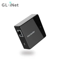 microuter-N300 Access Points Nano Travel Router OpenWrt Pre-Installed WiFi Repeater Bridge AP Extender 300Mbps One Ethernet Port