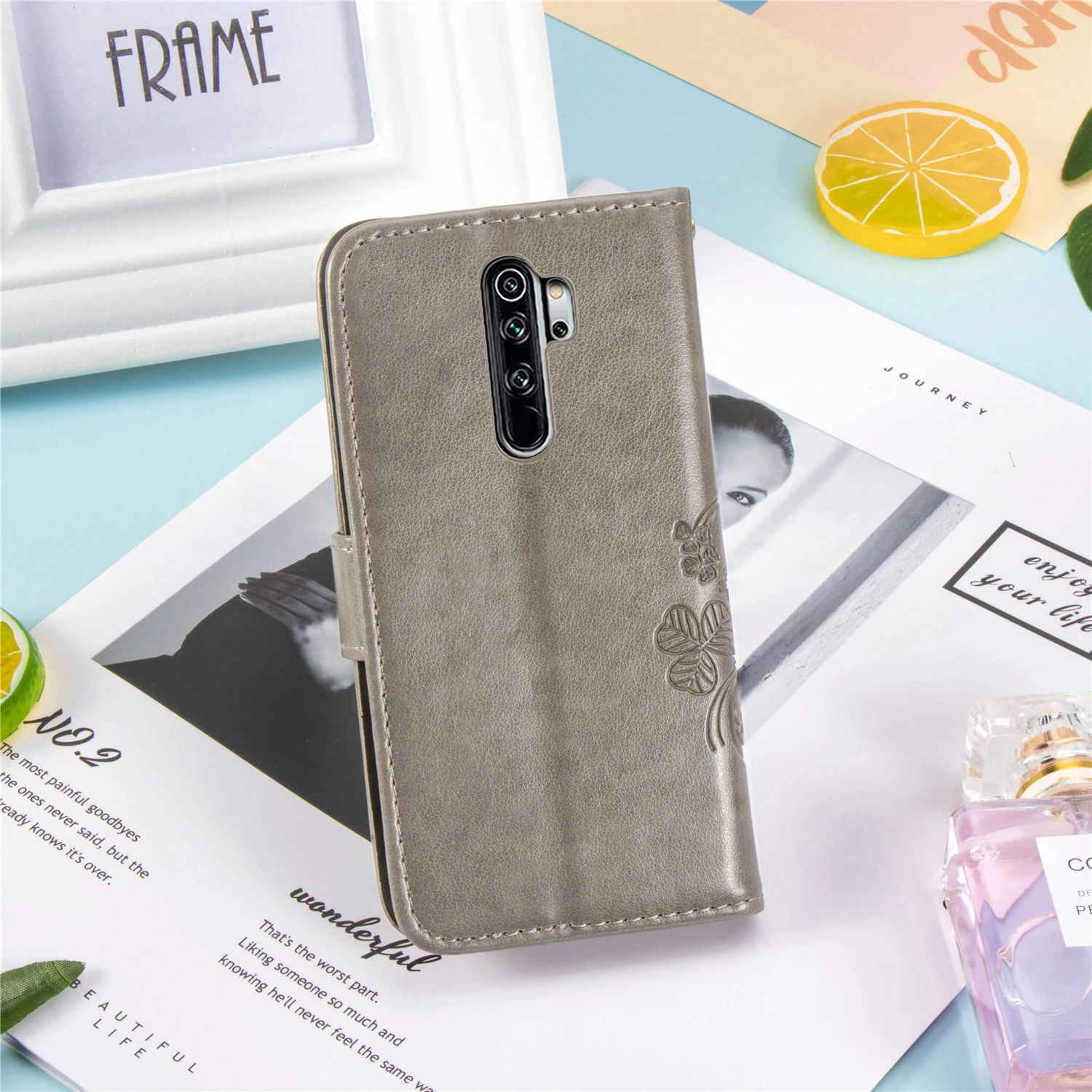 Чехол с откидной крышкой для Xiaomi Redmi Note 8 Pro 8A Note 2 9SE Play Max2 3 2A CC9e A3 9Lite чехол с четырехлистным клевером