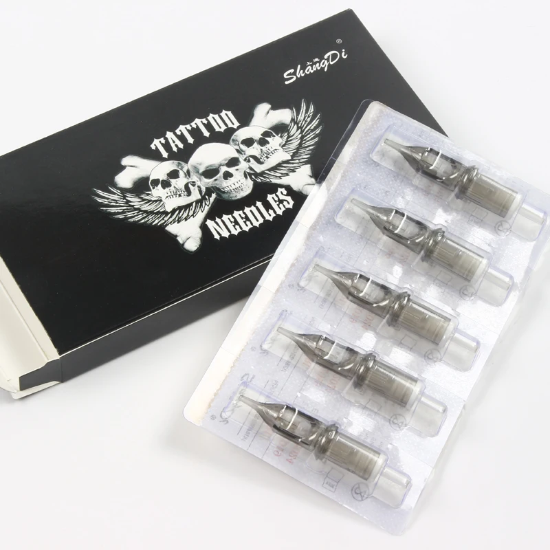 20pcs/box 0.35mm magnum flat professional supplies disposable cartridge tattoo needle for tattoo Gun