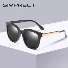 SIMPRECT, квадратные солнцезащитные очки для женщин,, зеркальная большая оправа, солнцезащитные очки, брендовые, дизайнерские, модные, Ретро стиль, Lunette De Soleil Femme YJ0116
