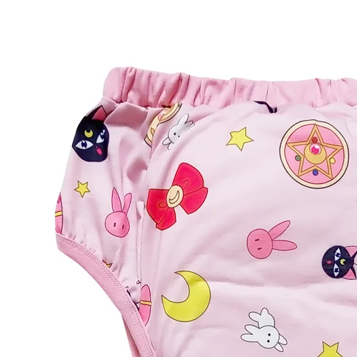 DDLG 방수 성인 아기 트레이닝 팬츠, 재사용 가능한 기저귀, 성인 알로 기저귀, 변기 속옷 팬티, 남아 및 여아용 5