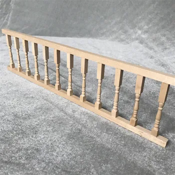 

COMPUDA Miniature Fence Handrail 1:12 Mini Dollhouse Fence Cute House Mini Fence