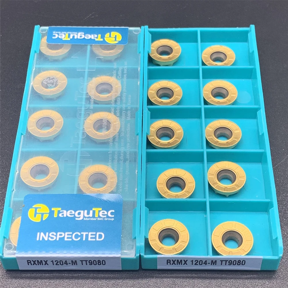 

10PCS RXMX1204-M Circular cutter milling insert RXMX1204 M TT9080 Tungsten carbide carbide tool CNC machine tool milling tool