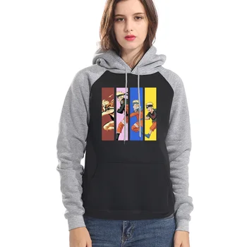 

Winter Uzumaki Naruto Sweatshirts Women Hooded Pullover Japanese Anime Hoodies 2019 Fleece Warm Harajuku Hoody Pullover