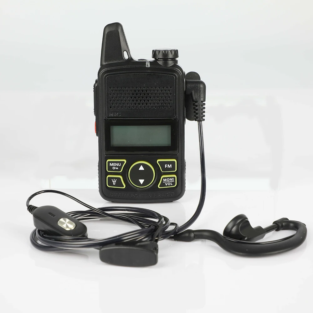 

1pcs Baofeng BF-T1 mini children walkie-talkie UHF portable two-way radio FM function Ham radio USB children HF transceiver