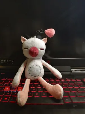 8 "аниме Final Fantasy плюшевая кукла игрушка XIV FF14 Moogle брелок мультяшный кулон брелок игрушечные фигурки PP хлопковые игрушки подарок