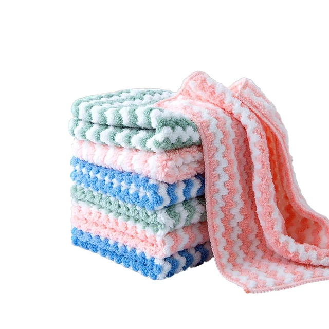 6PCS Kitchen Dish Towels Reusable Kitchen Towels and Dishcloths