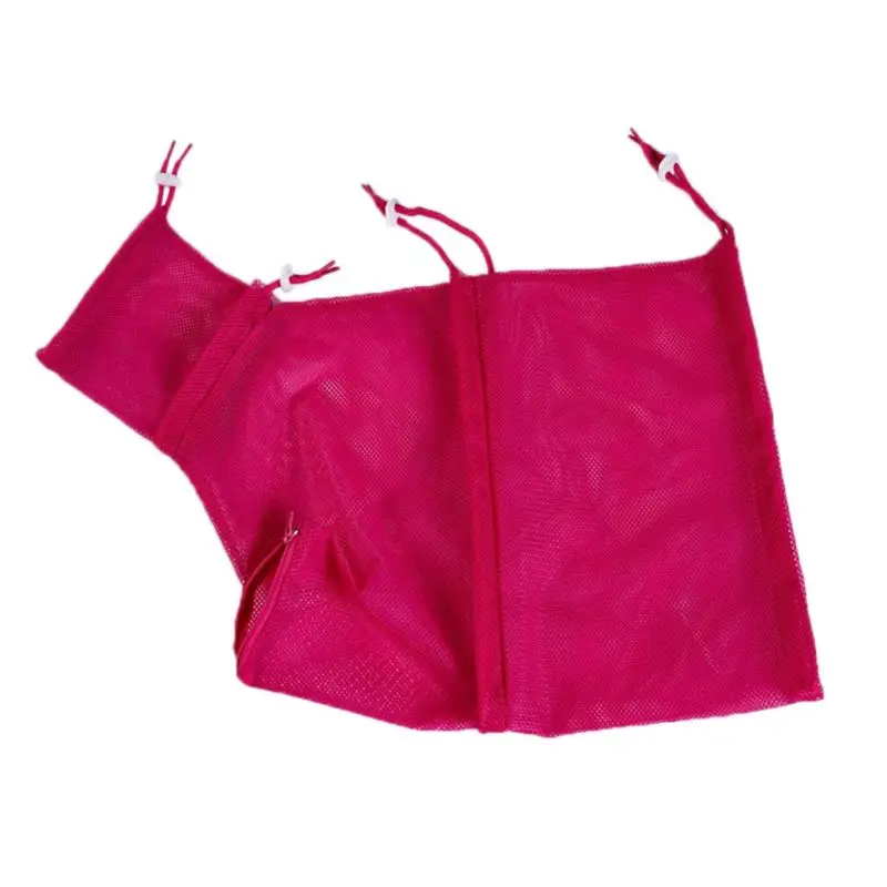 rose red Сумка для груминга кошек кошка удерживающая Регулируемая сумка моющая душевая Сетчатая Сумка для ванны 449E - Цвет: rose red