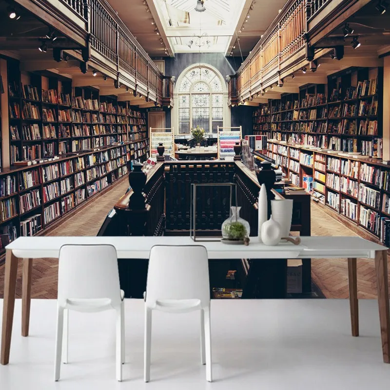 Прямая доставка обои для стен 3 D великолепные строительные книги на заказ