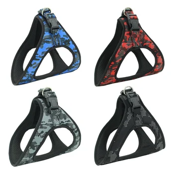 

Heavy Duty Dog Pet Harness Collar Adjustable Padded Walking Harnesses for Large Medium Small Dog Vest Husky Dogs Supplies