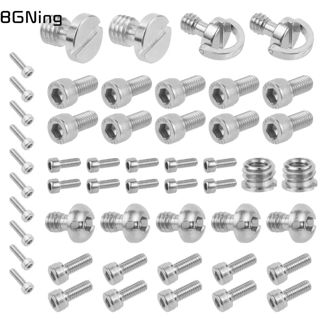 Camera Cage Tool Kit Camera Cage Flash Screw Tool Kit Storage Box M2.5 M3 1/4" 3/8" Handle Screws SLR DSLR Photography Replacement Accessories
