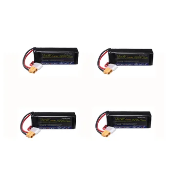 

1/2/4 PCS Tiger-Power 14.8V 2200mAh 45C 4S Lipo Battery XT60 Plug For FPV Racing Drone RC Multirotor Spare Part DIY Accessories