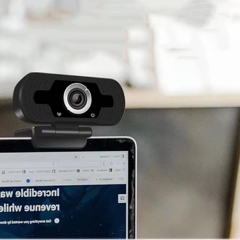 

HD 1920* 1080 COMS 1 /2.7 Sensor Webcam With Microphone ABS Shell For PC Laptop Desktop USB Webcams Accessories