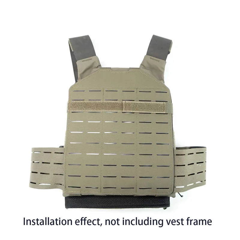Outdoor Taktische FCSK Weste Zubehör Laserschneiden Molle Mount Back Panel – Detail 2