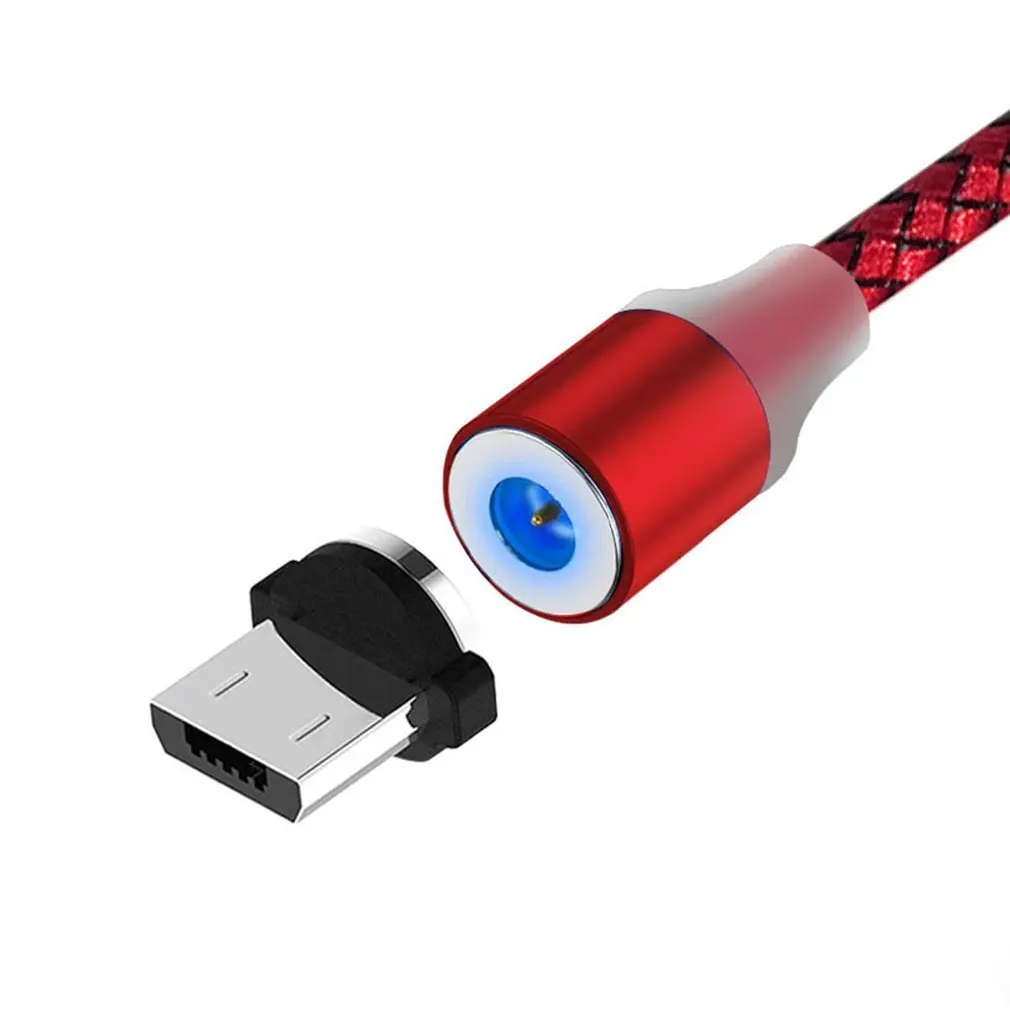Круглый Магнитный кабель для быстрой зарядки Micro usb type C кабель для iPhone для samsung для Xiaomi USB-C магнитные зарядные Кабели для телефонов