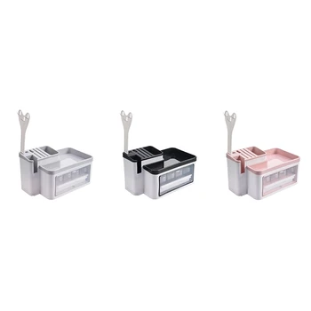 

Multifunction Spice Storage Box Holder Kitchen Condiments Drawer Organizer Boxes Seasoning Jar Home Tableware Knife Storage Rack