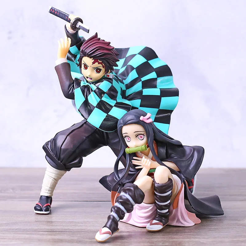 Убийца демона Kimetsu No Yaiba Kamado Tanjirou/Nezuko Ichiban Kuji Рисунок ПВХ Модель игрушки