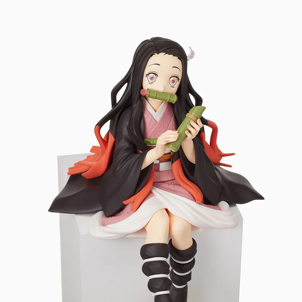 Японское аниме рассекающий демонов: Kimetsu no Yaiba Kamado Nezuko Eat рисовые шарики фигурка из