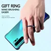 Роскошный Бескаркасный Матовый Жесткий чехол из поликарбоната с кольцом на палец для Huawei P20 P30 P40 Pro Lite, противоударный чехол-накладка для тел... ► Фото 2/6