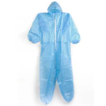 

Hot Sale Disposable Non-Woven Fabric Protective Suit Safe One-Piece Protective Clothing Coverall Protection Suit Clothes Storage