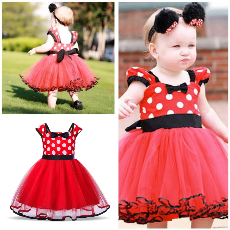 minnie mouse dress for baby girl