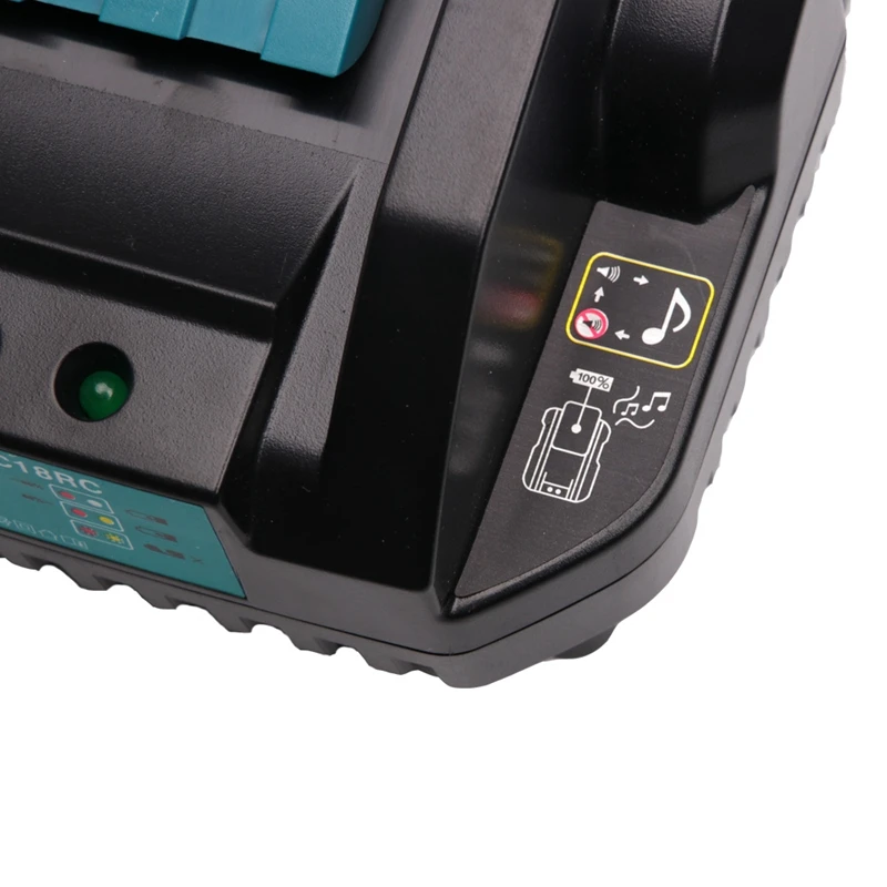 Dc18Rc 14,4 V 18V литий-ионный аккумулятор зарядное устройство 4A зарядный ток для Makita Bl1830 Bl1430 Dc18Rc Dc18Ra электроинструмент батарея США вилка