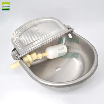 

Cow drinking bowl 304 stainless steel float ball drinker fountains cattle horse bowl bowl type automatic water feeder cow drink