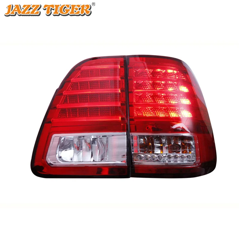 Car LED Tail Light Taillight For Toyota Land Cruiser 100 FJ100 LC100 1998- 2007 Rear Fog Lamp+ Brake+ Reverse+ Turn Signal