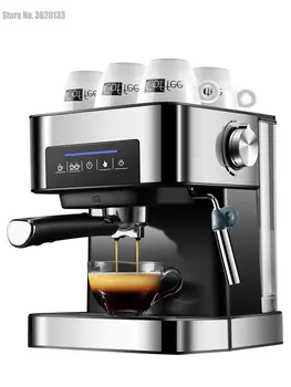 

Household Espresso Machine 20bar Coffee Maker Machine Semi Automatic Cappuccino 220V Italian Steam Type Milk Frother Touch Panel