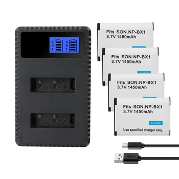

NP-Bx1 BX1 Batterie Charger for Sony DSC RX1 RX100 AS100V M3 M2 HX300 HX400 HX50 HX60 GWP88 AS15 WX350 HDR-AS300 AS30V Battery