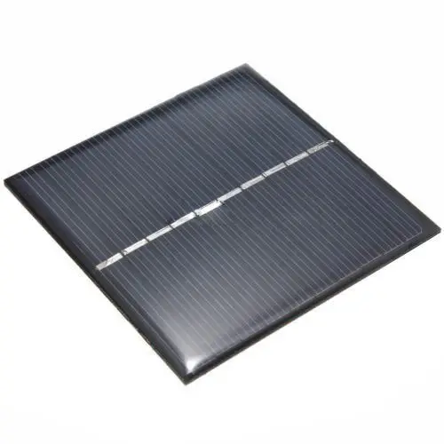 

NEW 5V Mini DIY Solar Panel Module For Light Battery Cell Phone Toy Charger Type:5V 0.8W 160Mah 80X80x3mm