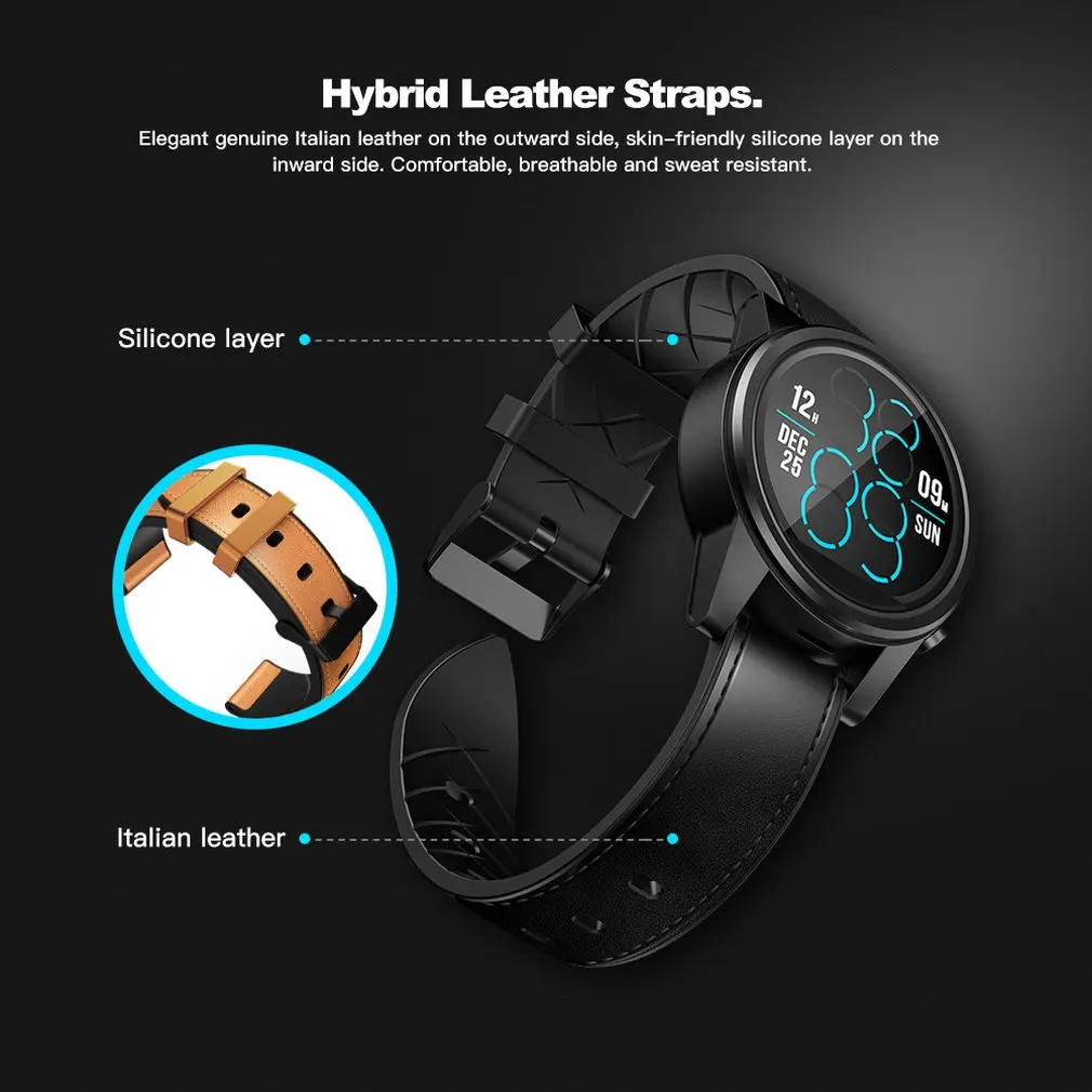 For Zeblaze Thor 4 Pro 4G Smart Watch Phone Watch 1 + 16G Memory Sleep Monitoring Silicone Strap Phone Call Smart Watch