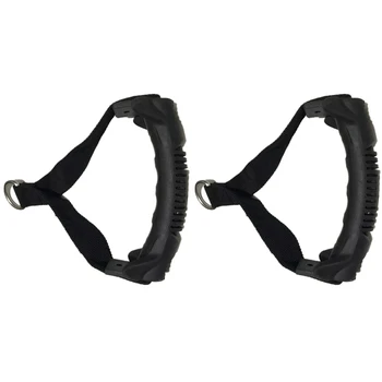

2Pcs-Resistance Band Handle Fitness Equipment Pull Rope Grips Strength Training Ropes Handles