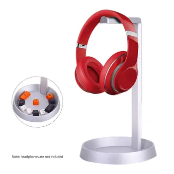 

Universal Aluminum Headphone Holder Earphone Headset Hanger Headphone Desk Display Stand Shelf Bracket Hanger Support Bracket