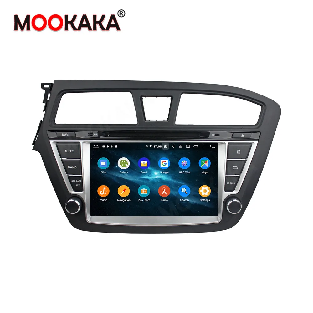 Левый DSP 4G 64GB CD DVD плеер GPS навигация для HYUNDAI I20 2014 2015 2019 мультимедийный рекордер