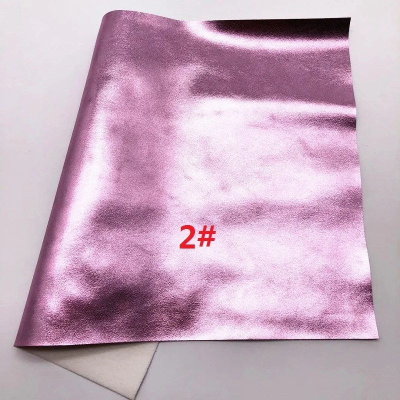 2 1 шт. A4 Размер 21X29 см Алиса блеск Cuero Sintetico металлическая кожа для DIY D17B - Цвет: 2