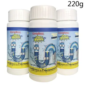 

2pc Sink Drain Cleaner Kitchen Sewer Cleaning Agent Rush Pipe Tool 72XD