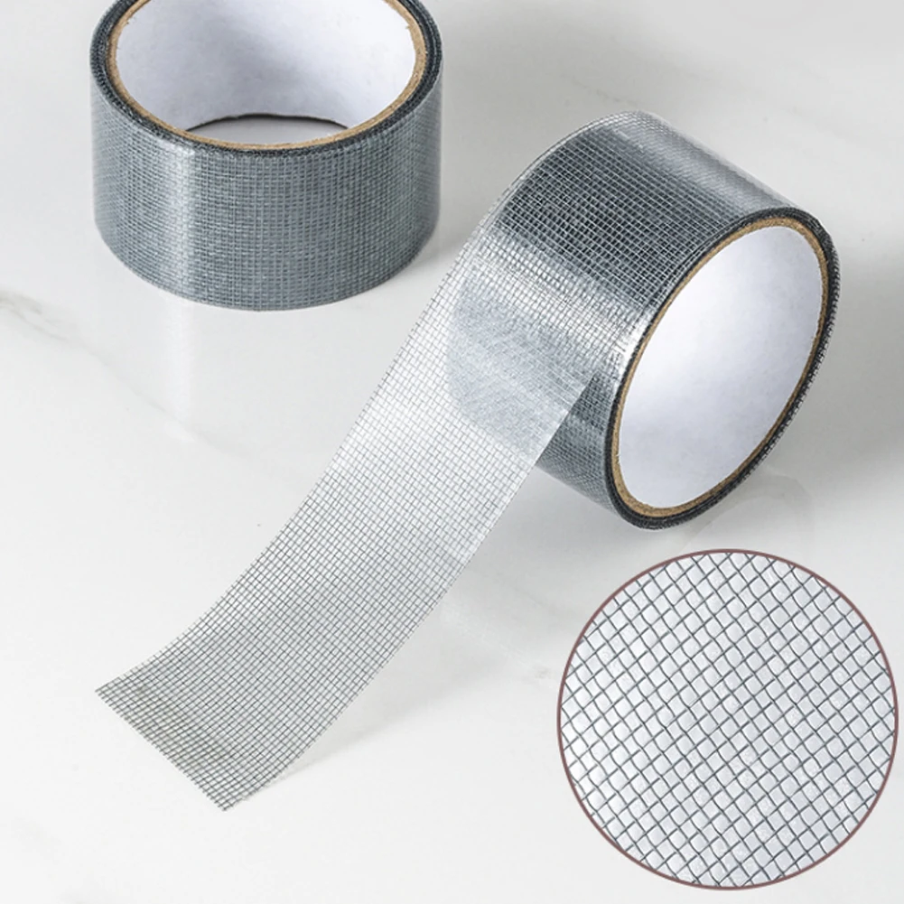 5*200cm Window Screen Repair Tape Self-adhesive - Grey in 2023