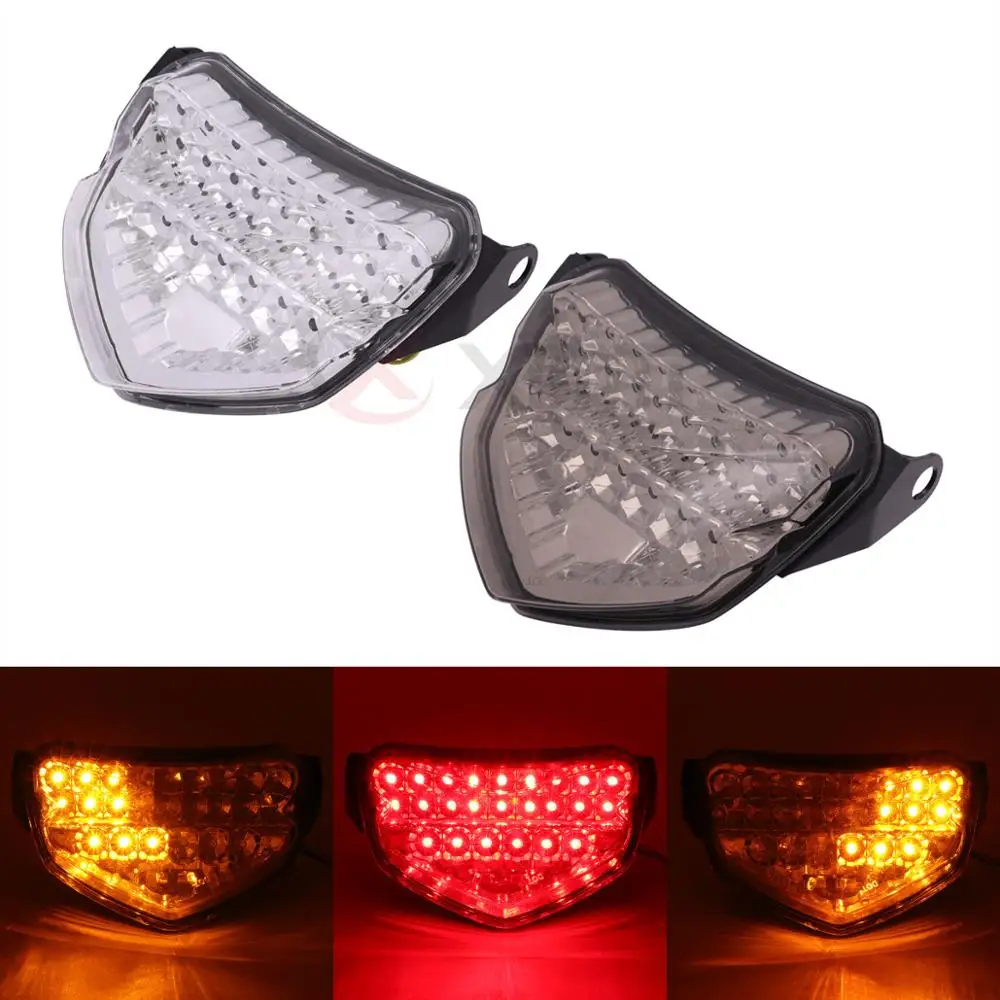 

Motorcycle Rear Tail Light Brake Turn Signals Integrated LED Light For Suzuki GSX-R GSXR 600 750 GSXR600 GSXR750 2004-2005