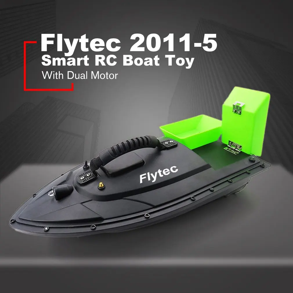 Flytec 2011 5 рыболовный инструмент Smart RC лодка для приманки игрушка рыболокатор с