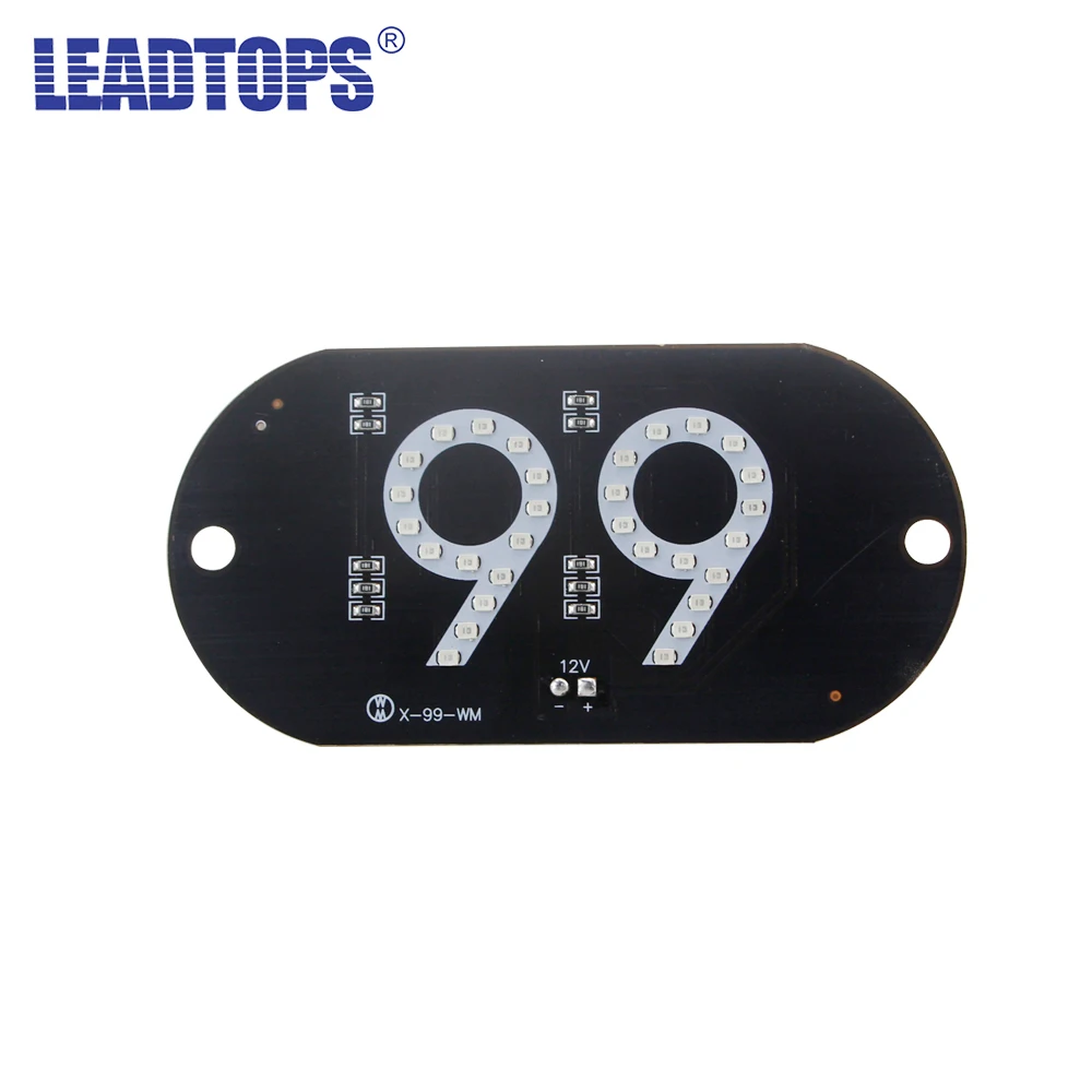 

LEADTOPS 1pc/lot 99 Taxi Led Car Windscreen Cab indicator Lamp Sign Blue LED Windshield Taxi Light Lamp 12V BJ