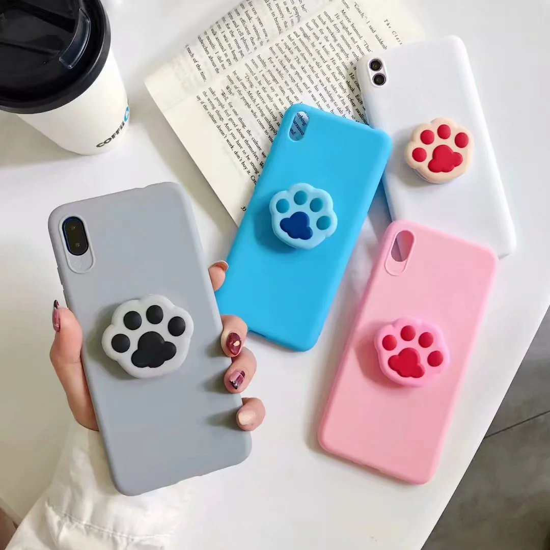 Чехол для телефона xiaomi 9 9se max 3 mix 2s 8 8se 8lite cc9 cc9e 9pro play 5x6 6x Кошачий коготь мультяшный