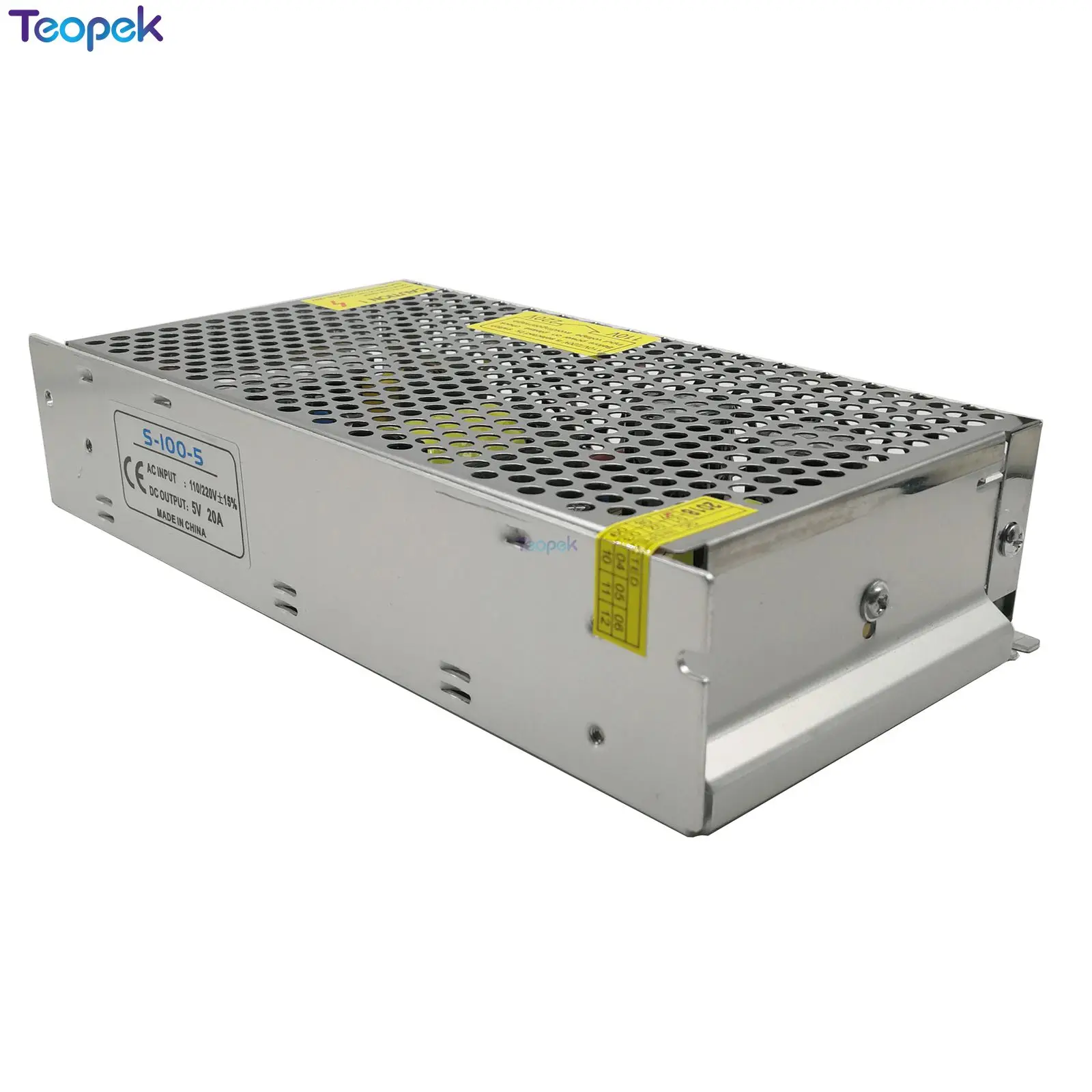 Переключатель источника питания DC5V 2A 5A 10A 20A 30A 40A 60A AC к DC постоянного напряжения алюминиевый драйвер переключатель питания AC110V 220V